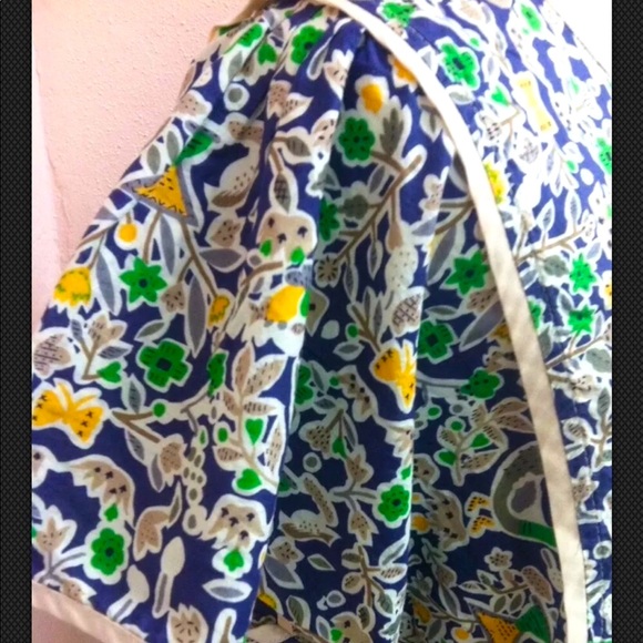 FLORAL🌺TUNIC Light Weight Airy Vintage Summer Boho House Dress Super Cute! Sz L - Picture 5 of 8